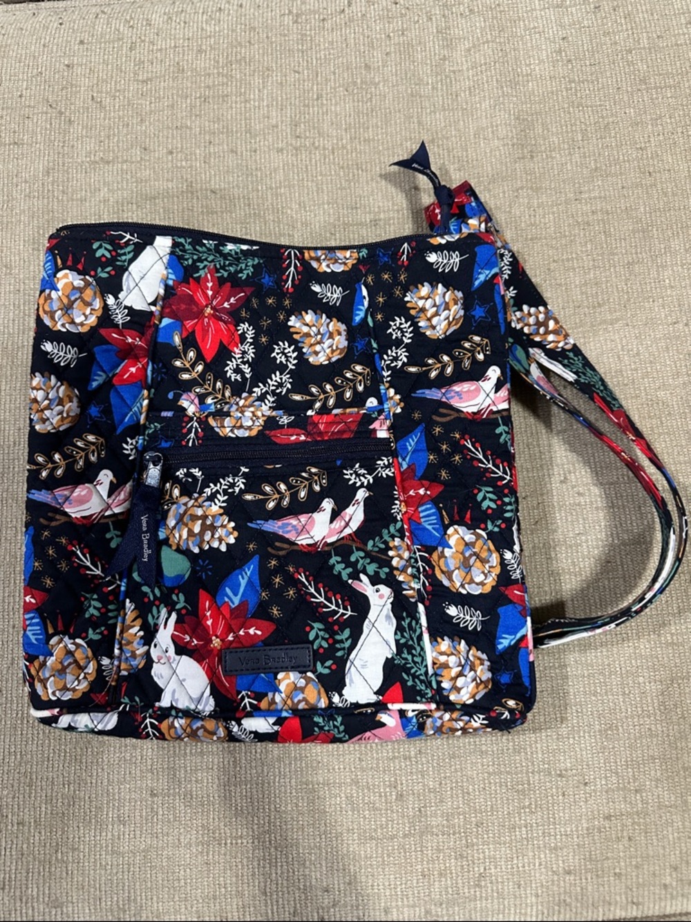 NWOT Rare Vera Bradley Winter Forest Hipster Bag